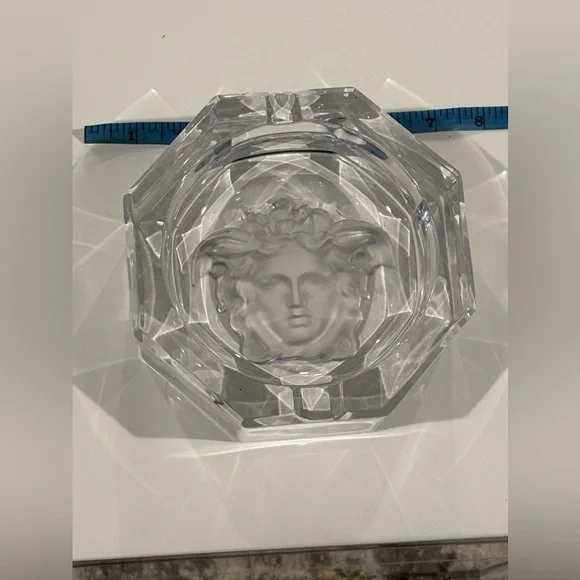 Authentic Versace crystal ash tray - Picture 7 of 7